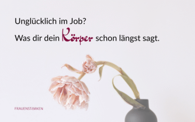 Unglücklich im Job: Was dir Körper dein schon längst sagt
